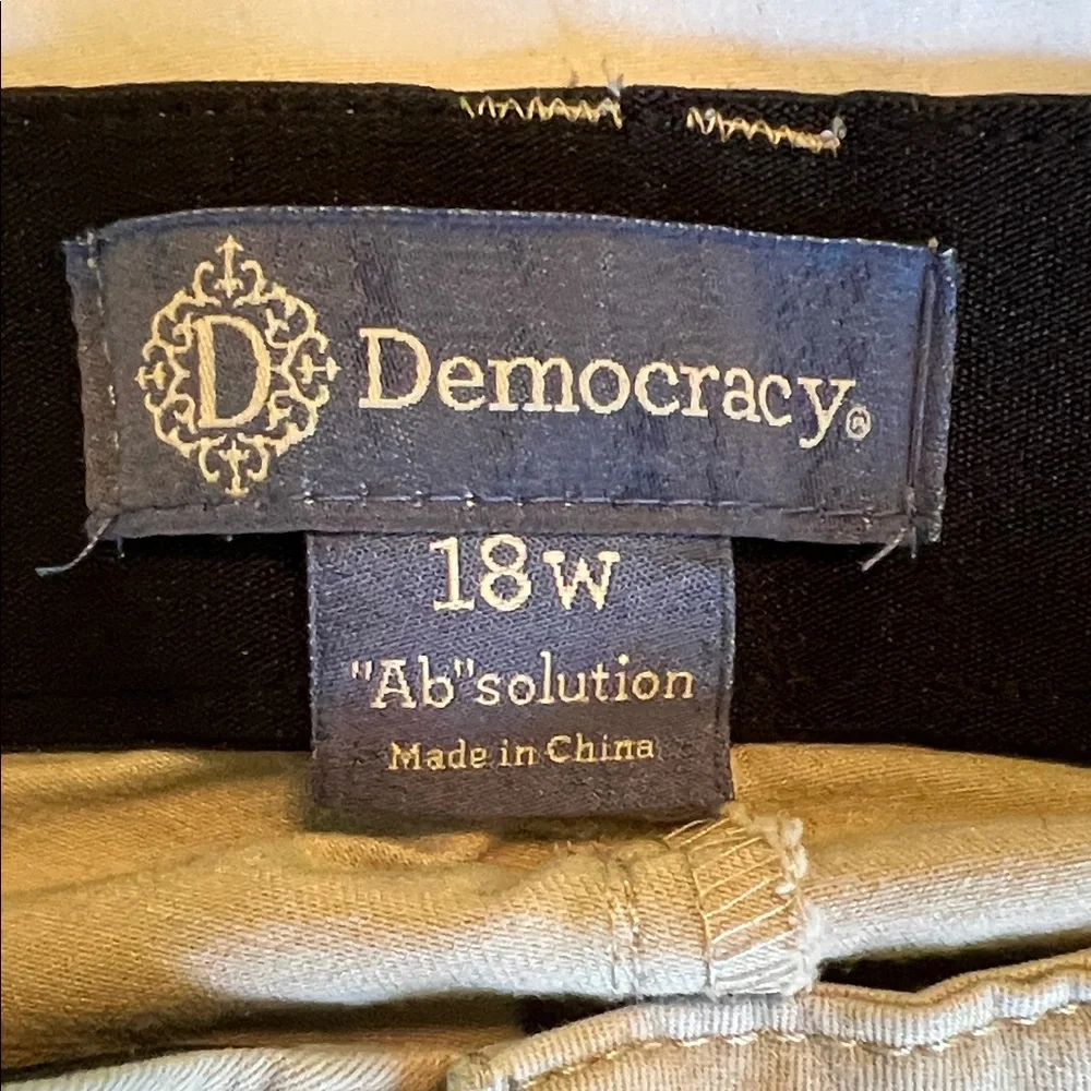 Democracy Ab-solution Tan Straight Leg Pants - Picture 2 of 7